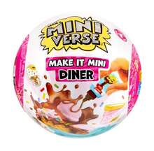 MGA Entertainment Miniverse Make It Mini Foods Diner Series 4 Set Minature Toys(Random) - Multicolor - View 1