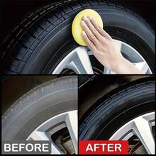 GKW Tire Gloss Spray - Long-Lasting Shiny Black Gloss, UV Resistant And Weatherproof, Instant Brightening And Renewal Effect, Formula Suitable For All Vehicles - Suitable For Car, Truck, Motorcycle, SUV, Bicycle Tire And Wheel Maintenance Spray - Repair And Protect Tires, Easy-To-Use Nozzle Suitable For Professional And DIY Use, Vehicle Grooming, Glossy Effect, Protective Coating, Professional Car Detailer Use - 100ml - View 2