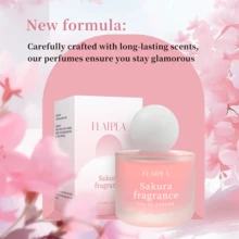 50ml 粉櫻舞曲噴霧，霧面漸層粉色瓶身配圓形白色瓶蓋，充滿少女魅力，細膩櫻花搭配甜美玫瑰與優雅茉莉，營造溫柔浪漫的春日氛圍，基調為柔和綠意與麝香，使香氣更貼膚且持久，適合日常、通勤與約會場合，清新不刺鼻，無酒精，液體盎司，禮物 - 清新香調 - 查看 6