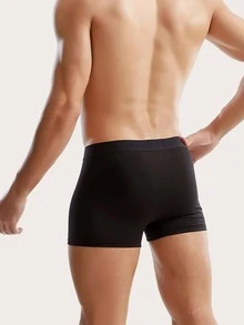 男士腰帶式運動機能三角內褲 防捲邊 透氣 S~XXXXL 標準碼或大尺碼 7入組 - 彩色 - 查看 3