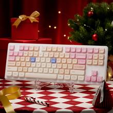 Meow-Ning Ragdoll Cat MAO Profile 149 Keys Glossy PC Material Candy Color Mechanical Keyboard Keycaps, Suitable For MAO Layout Mechanical Keyboards, Cute Gift Choice - View 1