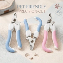 Tagliaunghie e rifinitore professionale per animali domestici con lima per unghie (2 confezioni), forbici per la toelettatura in acciaio inossidabile con protezione rapida per evitare il taglio eccessivo per cani e gatti di piccola, media e grande taglia - Visualizzare 10