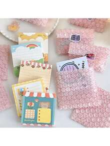 20 paquetes de bolsas de burbujas con forma de corazón, antiestáticas, a prueba de golpes, anti-caídas, se pueden usar como bolsas de envío, bolsas de almacenamiento, bolsas de envoltura de regalo, tarjetas autoadhesivas y sobres de regalo, así como embalaje de papelería, adecuado para Navidad, aniversario, cumpleaños, compromiso, Día de San Valentín y otras ocasiones - Ver 4