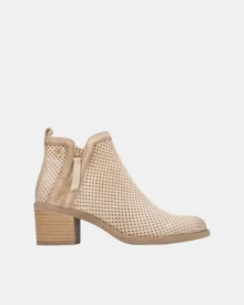 XTI Women Ankle Boots & Booties - Beige - View 1
