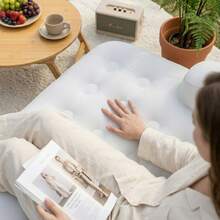 Luxury Outdoor Inflatable Bed, Inflatable Sofa, 5-In-1 Design, Thickened PVC Material, Multiple Colors Available, Suitable For Indoor, Outdoor, Living Room, Balcony, Garden, Movie Party And Other Scenarios, Ideal Holiday Gift - Multicolor - View 3