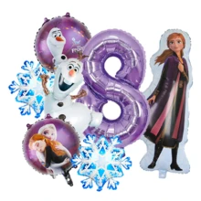 Purple Anna Princess Balloon Decoration, Birthday Party, Happy Birthday Balloon Set, Ideal Birthday Gift. Gender Reveal Party Wall Decoration Balloons - Balloon Set - View 15