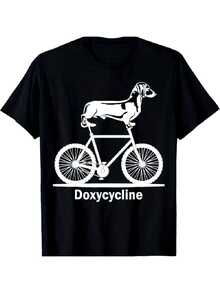 Camiseta exclusiva para farmacéutico veterinario con divertido juego de palabras - Negra con estampado blanco, 220g de peso, cuello redondo, manga corta, estilo casual, lavable aáquina, ro - Negro - Ver 6