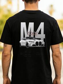 Camiseta Blanca para Hombre - Suave y casual para uso diario, con cuello redondo, adecuada para el gimnasio, salidas y uso en casa - Diseñpara quienes buscan patrones únicos_15.png - Negro - Ver 7