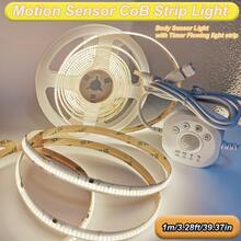 LQHZMYY Human Body Sensor COB Light Strip Flowing Sensor LED Light Bar, USB Powered Flexible Light Strip, Wall-Mounted Design, Warm White/White Light Adjustable Delay, Cuttable, Multi-Functional Suitable For Stairs, Bedroom, Living Room, Cabinet, Entertainment Space - Sensor-activated Water Flow - View 17