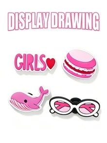 16pcs Pink Sweet Letter Decor Accessories, Home Party Decoration Multi-Purpose Accessories And Gifts - Pink - View 9