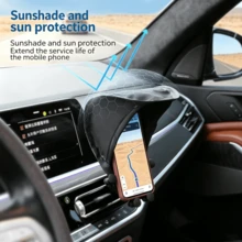 New Cell Phone Umbrella Sun Shade Sun Shade For Phone Sun Shield For Cell Phones Phone Sun Shade Glare Blocking Phone Stand - A - View 4