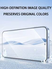 4 piezas Protector de pantalla de vidrio templado para Xiaomi, HD totalmente transparente, sin bordes ultra delgado, a prueba de explosiones, anti astillamiento, anti huellas dactilares, anti aceite, anti estática, tacto sensible, ajuste preciso, instalación fácil, película protectora con empaque duro engrosado de 1.5CM - transparente - Ver 9