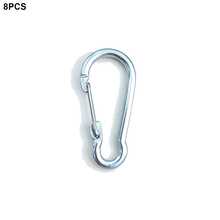 4/8/16/32pcs Gourd-Shaped Mini Spring Carabiner DIY Bag Key Chain Outdoor Multi-Function Hook Accessories - 3G Carabiner - View 8
