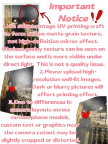 Custom Phone Case UV Printed Transparent Full Coverage Protective Shell Single Photo Style Compatible With Apple 17/17 Pro/17 Pro Max/17 Air, All Series - Valentine's Day Gift, Style Gift, Apple Phone Case, Apple 17 Pro Max Phone Case - Clear - View 4