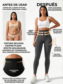 Women Leggings - abu-abu 27CK - View 2