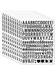 30入防水字母貼紙,裝飾數字與字母貼紙,適用於剪貼簿、派對與節日裝飾、賀卡、信箱數字標籤、DIY手工藝與藝術項目、標誌貼紙、筆記本、教室裝飾 - A - 查看 14