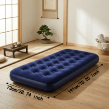 Luxury Outdoor Inflatable Bed, Inflatable Sofa, 5-In-1 Design, Thickened PVC Material, Multiple Colors Available, Suitable For Indoor, Outdoor, Living Room, Balcony, Garden, Movie Party And Other Scenarios, Ideal Holiday Gift - Multicolor - View 5