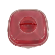 2 Topper Tupper Lunch Box Coloridos Mega Amplios Bento Comida | Colores Surtidos - Multicolor - Ver 6