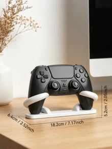 P S 5/P S 4/Xboxss Controller Stand With Corner Design | Sharp Angle Artistic Design, Stable Non-Slip Base, Compatible With DualSense Controller | Desktop/Display Stand Storage, Essential Accessory For Gaming Live Stream/Player Collection - Acute Angle Artistic Design - View 11