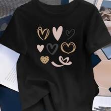Women's California Vintage 1989 Retro T-Shirt - Los Angeles & 818 Area Code Print, Soft Stretch PolyesterElastane, Casual Short Sve Round Neck Tee For -Themed Outfi, Spring Summe - 後四人組 - 查看 1