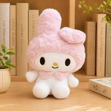 1pc Cute Plush Doll Character Soft Stuffed Animal Doll Children Girls Birthday Gift Home Decor - Multicolor - View 10