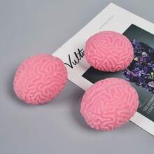 New ORB Easy Sqweezy Jumbo Brainy-Squeeze This Big, Huge Brain Slime Ball Prank Toy, Fun, Soft, Slow Rebound, Ultra Soft Brain Stress Relief, Pressure Relief Gadget - April Fool's Day Gift - Birthday Gift - Holiday Gift - 多色的 - 查看 11