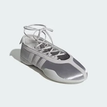 Adidas TAEKWONDO MEI BALLET SHOES Women's • Originals Silver Metallic / Grey One / Cloud White KJ8370  | Retro Heritage Style, Timeless Silhouette - 金屬銀色 - 查看 5
