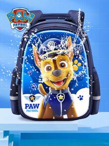 Viacom 1pc Dog Team Skye & Chase Dual Character Backpack, Adjustable Shoulder Straps Student School Bag, Large Capacity Book Storage Bag, Suitable For Back To School Season Daily Commute, Party Gathering Gift, For Classmates, Family, Fans Collection Merchandise - -- - View 5