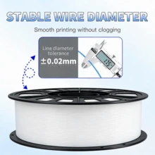 PLA Basic1.75mm 3D Printer Consumables, Size Accuracy+/-0.02mm 3D Printing Consumables, 255g (0.56lb) Spool, Neat And Unobstructed Wiring, Most Suitable For Beginners, Suitable For Most FDM 3D Printers - View 4