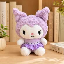 1pc Cute Plush Doll Character Soft Stuffed Animal Doll Children Girls Birthday Gift Home Decor - Multicolor - View 11
