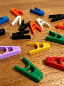 Food Sealing Clips, Plastic Bag Sealing Clips, Reusable Airtight Clips, Suitable For All Types Of Plastic Bags And Snack Bags, Home Storage (Kitchen, Bedroom), Travel, Office And School Essentials - Multicolor - View 1