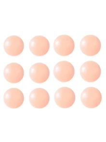 2/8/12/20Pcs Round Mini Silicone Nipple Covers Individually Wrapped Invisible Sticky Bra Non-Slip Pasties For Swimwear - Multicolor - View 9