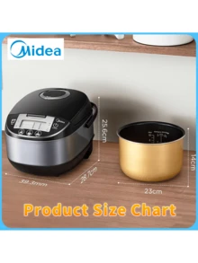Midea Rice Cookers - EU E Type Plug(220-240V) - View 3
