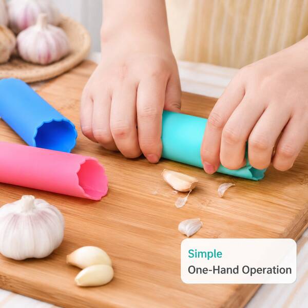 Silicone Garlic Peeling Tube - Garlic Peeling Roller, Household Quick Garlic Peeling Tool, Easily And Quickly Peel Garlic Cloves, Portable Garlic Peeling Gadget