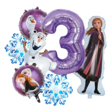 Purple Anna Princess Balloon Decoration, Birthday Party, Happy Birthday Balloon Set, Ideal Birthday Gift. Gender Reveal Party Wall Decoration Balloons - Balloon Set - View 17