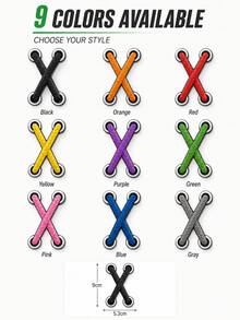 Universal 3D Shoelace Style Car Sticker, Scratch Cover Decorative Decal, Self-Adhesive Modified Body Graphic Accessory For Automobile, Motorcycle And Electric Scooter Exterior Refit - A - View 10