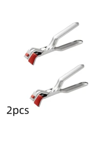 Multi-Angle Heat-Resistant Tongs, Suitable For Microwave, Pizza Tray, Oven, Air Fryer, Steamer, Etc. - Multicolor - View 10