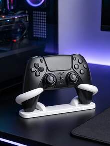 P S 5/P S 4/Xboxss Controller Stand With Corner Design | Sharp Angle Artistic Design, Stable Non-Slip Base, Compatible With DualSense Controller | Desktop/Display Stand Storage, Essential Accessory For Gaming Live Stream/Player Collection - Acute Angle Artistic Design - View 5