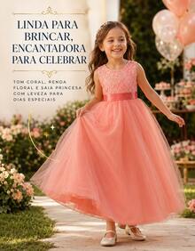 Long Dress For Children, Youth, Party, Flower Girl, Bridesmaid, Wedding, Flower Girl, Debutante, Princess, Miss, Lace With Bow, 3/4 Sleeve, Luxury - 3 To 16 Years - 乾枯玫瑰色 - 查看 10
