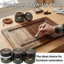 Furniture Touch-Up Paste, Scratch And Chip Repair Compound, Restoration Paste For Tables, Floors, And Cabinets, DIY Furniture Color-Matching And Repair Solution - C - View 5