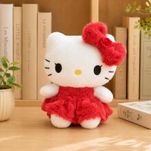 1pc Cute Plush Doll Character Soft Stuffed Animal Doll Children Girls Birthday Gift Home Decor - Multicolor - View 6