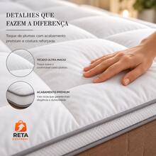 Feather Touch Pillow Top Double Queen King Single - White - View 3