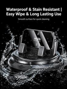 Multifunctional Hidden Parking Sign Car Phone Holder, 360 Degree Rotating Anti-Slip Center Console Navigation Mount, Universal Car Phone Holder - A - View 6