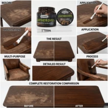 Furniture Touch-Up Paste, Scratch And Chip Repair Compound, Restoration Paste For Tables, Floors, And Cabinets, DIY Furniture Color-Matching And Repair Solution - C - View 6