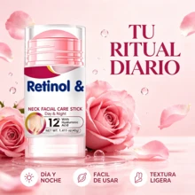 Barra de cuidado facial y de cuello con 12% de ácido hialurónico, proporciona hidratación las 24 horas y Reafirma y Delicada la Piel, lo que la convierte en la opción ideal para el cuidado del cuello al rostro. - 1 pieza - Ver 4