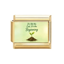 1pc Gold Tone Italian Style Graduation & Inspirational Quote Printed Pendant, English-Italian Bilingual Slogan DIY Jewelry Accessory, Suitable For Graduation Gift - Graduation Season Printing Module - View 21