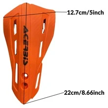 1對通用摩托車把手護手 | 耐用ABS防摔護手 | 適用於CRF YZF RMZ SX EXC XCW SMR ATV越野摩托車越野單車改裝配件 - A - 查看 4