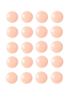 2/8/12/20Pcs Round Mini Silicone Nipple Covers Individually Wrapped Invisible Sticky Bra Non-Slip Pasties For Swimwear - Multicolor - View 10