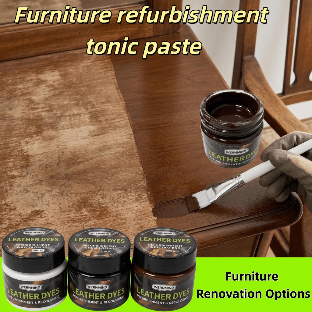 Furniture Repair Paste, Scratch & Dent Repair Compound, Repair Paste For Tables, Floors And Cabinets, DIY Furniture Color Matching & Repair Solution - C - View 1