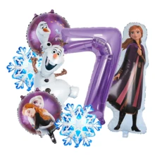 Purple Anna Princess Balloon Decoration, Birthday Party, Happy Birthday Balloon Set, Ideal Birthday Gift. Gender Reveal Party Wall Decoration Balloons - Balloon Set - View 14